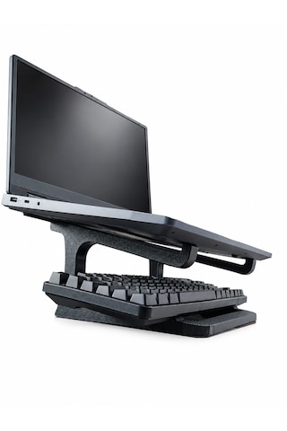 3d Baskı Petg Laptop Standı Yükseltici Bilgisayar Standı Klavye Altı Organizer