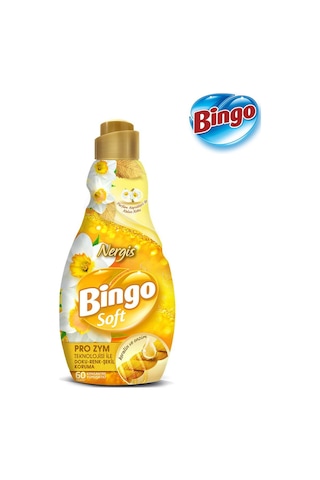 Soft Konsantre Çamaşır Yumuşatıcısı Nergis 4 x 1440 ML