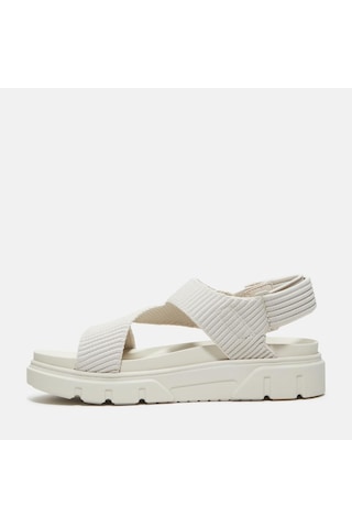 Timberland Greyfield Sandal Backstrap Sandal Kadın White Knit Sandalet Tb0a2qkneac1 White Knit Beyaz