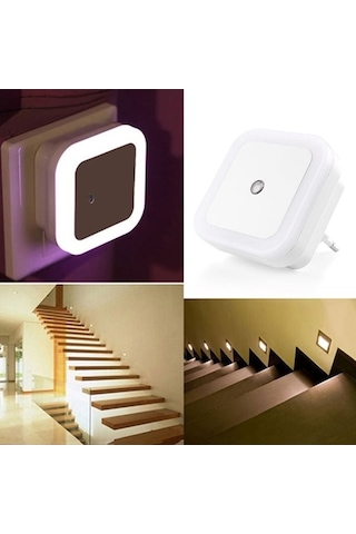 Didadodo Enerji Tasaruflu Otomatik Modüler Gece Led Aydınlatması Beyaz