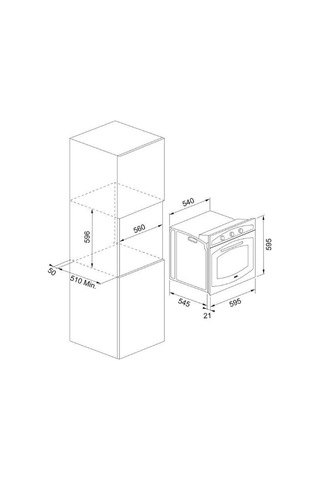 Franke FCO 86 H MB Matt Black Ankastre Fırın