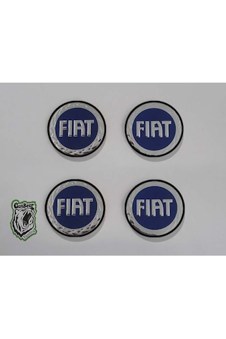 Jant Göbeği Fiat 55/58 55mm Yuva 4lü Set-kırmızı