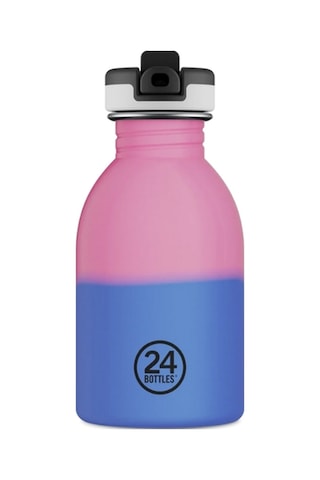 Kids Bottle Reactive Pembe/mavi Paslanmaz Çelik Çocuk Su Matarası 250 Ml Renkli