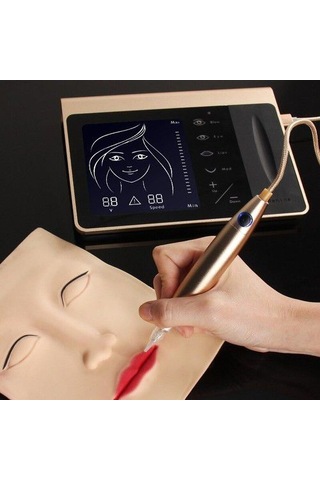 Profesyonel Kalıcı Makyaj Makinası Bb Glow Eyeliner Kıl Tekniği Saç Simulasyon Cihazı