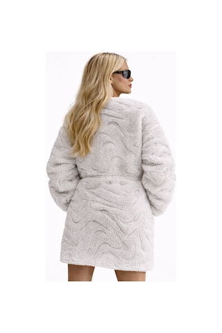 Nike Sportswear Cozy Terma Fit Women's Loose High Pile Jacket Kadın Bol Kesim Peluş Spor Ceket Krem