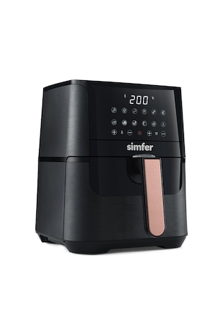 Simfer 6701 4Litre Airfry Smart Dijital Siyah