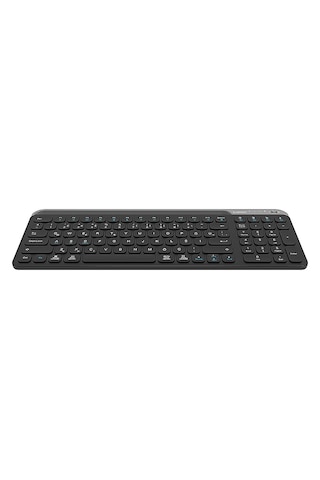 Everest Kb-bt90 Bluetooth+ 2.4ghz Telefon Tablet Standlı Şarjlı Q Mac/win/android/Apple Uyumlu iOS Kablosuz Q Klavye
