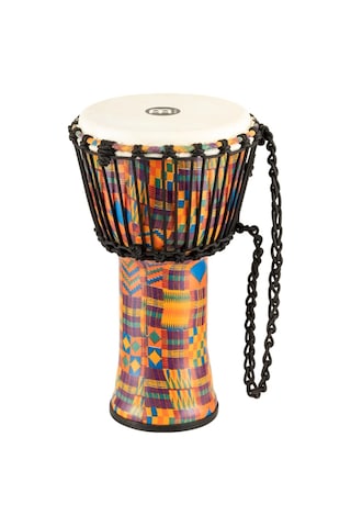 Meinl Padj2-s-g Travel Series Small 8" Djembe Kenyan Quilt
