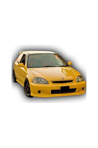 Honda Civic Typer Ön Ek Mat Siyah Plastik Karlık 1999-2001