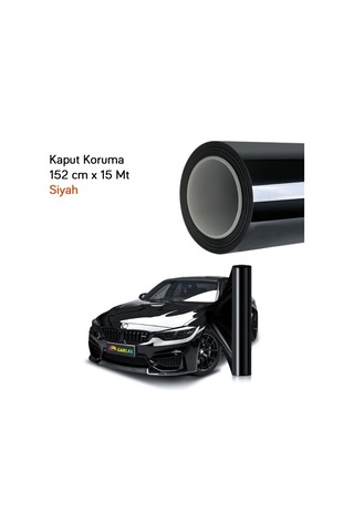Guard Kaput Koruma Folyo Premium 152 Cm X 15 Mt Siyah Tpu 3 Katman-200 Micron/7,5mil