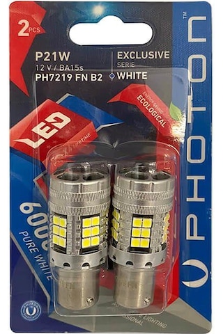 Photon P21W Beyaz Fanlı Blister