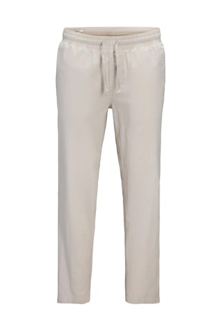 Jack & Jones Erkek Keten Karışımlı Jogger Pantolon - Ace Breeze Krem