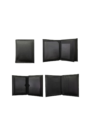 Kişiye Özel Hediyelik Erkek Cüzdan Kartlık Kemer Seti (461856834) Siyah Hediye Paketi Olsun