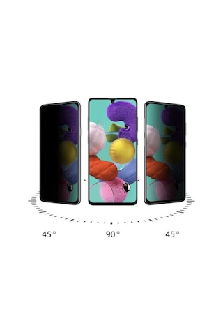 Ennar Samsung Galaxy A16 Uyumlu Tam Kaplayan Hayalet Kırılmaz Cam Ekran Koruyucu