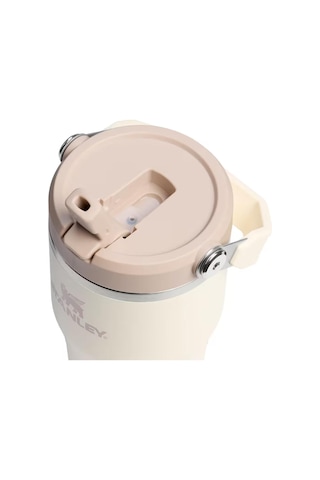 Stanley The Iceflow Flip Straw 2.0 Tumbler 0.59l / 20oz Cream Termos As10134250119 Krem Çok Renkli