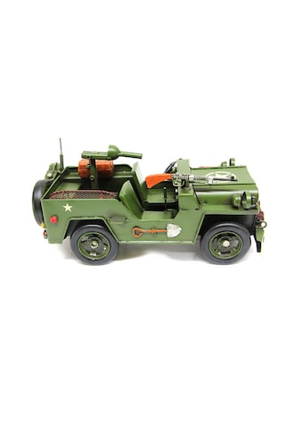 Dekoratif Metal Askeri Jeep C0755 Model