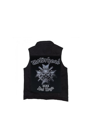 Motorhead Bad Magic Siyah Kot Yelek Siyah