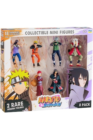 Pmı Nsh2070s Naruto 8li Koleksiyon Figür Seti Asorti