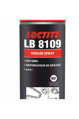 Loctite 8109 Sprey Sıvı Gres Yağlayıcı Yüksek Sıcaklık 500ml