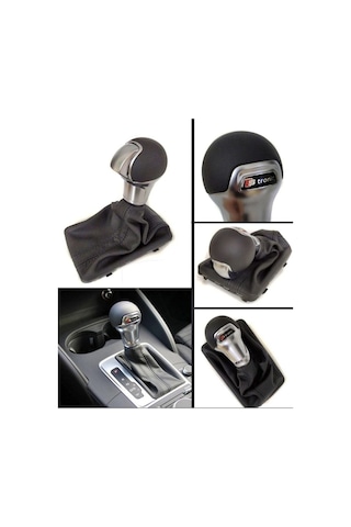 Yıldız Tuning Audi Q3 2012-2018 S-tronic Vites Otomatik Topuzu Deri Körüklü