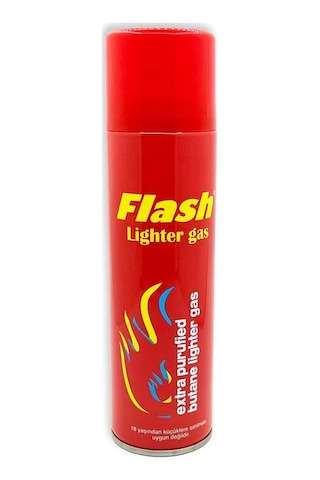 Flash Çakmak Gazı Tüpü 270 Ml. Karışık Renkli
