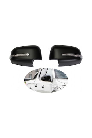 Ducki Mitsubishi L200 2015-2019 Ledli Sinyalli Ayna Kapağı Kapla