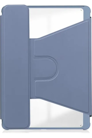 Samsung Galaxy Uyumlu Tab S9 Fe Plus Klavyeli Deri Kılıf - Lavanta
