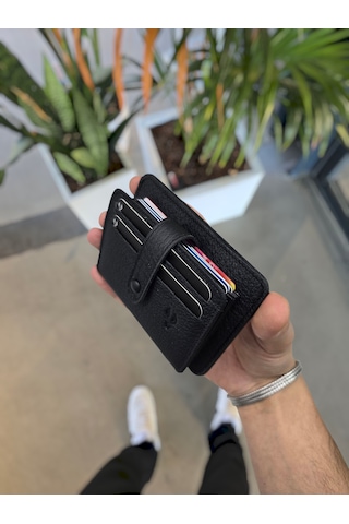 Visso 8600 Hakiki Deri Erkek & Kadın Deri Kartlık Çanta
