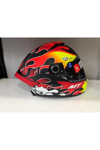 Mt Helmets Thunder 4 Sv Yamnaka B3 Motosiklet Kaskı Parlak Gri