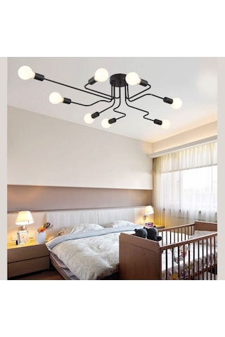 Sima Avize Retro Örümcek Avize 4 Kol - 8 Kol