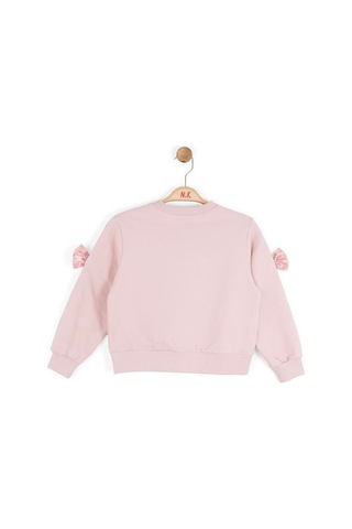 Kız Çocuk Romantıc Sweat Nk-39516 Pudra