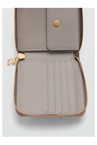 Mango Suni Deri Cüzdan