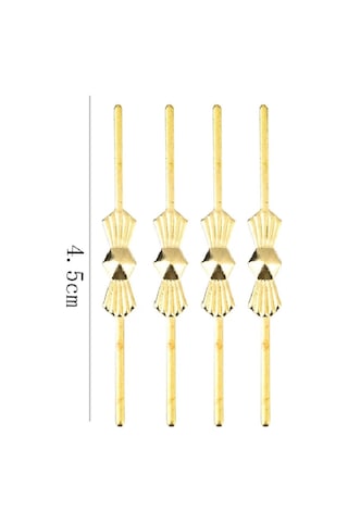 Avize Taşı Bağlantı Papyon Tel - 50 Adet Gold