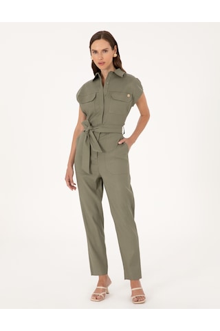 Pierre Cardin Kadın Haki Tulum Dokuma 50301185-vr027 Haki