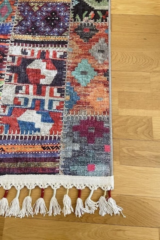 Motto Hali Dokuma Taban Yıkanabilir Kaymaz Taban Kilim Salon Halısı Mutfak Halısı Yolluk, Pwk-8019a-wstk-80x180 Çok Renkli