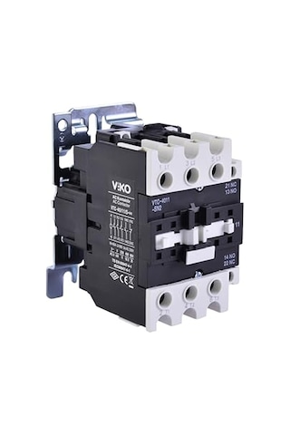 Vtc-40/11/s 40a 1no+1nc Kontaktör 40a 230v Bobin