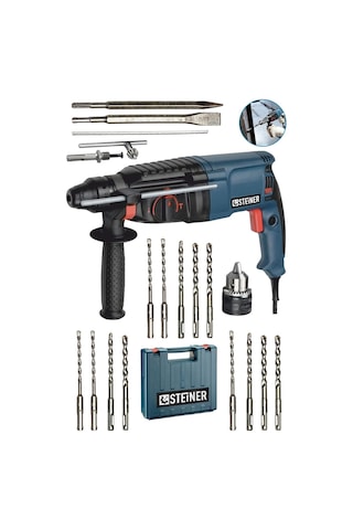 Steiner Germany Technology 3000 Watt Darbeli Matkap 5 Joule Kırıc