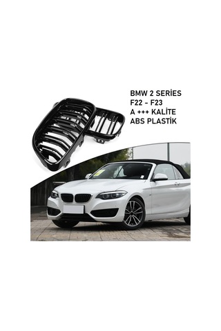 Bmw 2 Serisi F22-F23 Ön Panjur Böbrek M2 Model Oem Çift Tırnak