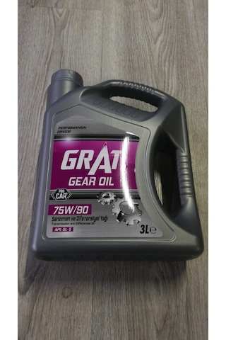 Grat 75W-90 Şanzıman Yağı 3 L