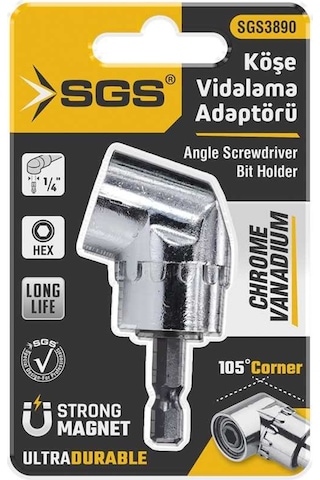 Sgs Köşe Vidalama Adaptörü Kısa Sgs3890