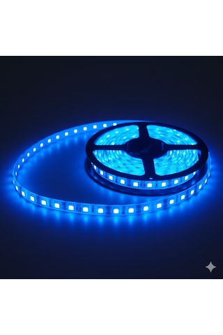 Horoz Electrıc 5 Metre İç Mekan Şerit Led Mavi 5 M
