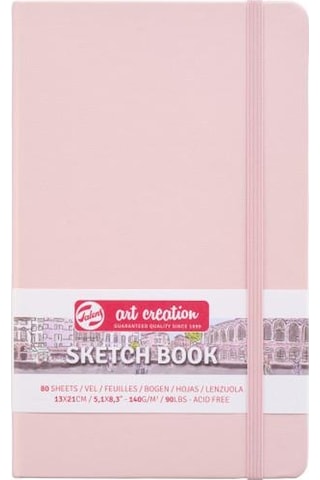 Art Creation Sketch Book Eskiz Bloğu 13x21 140 G 80 Yaprak Pembe