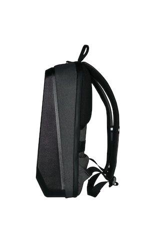 T4 Akıllı Led Ekranlı Sırt Çantası Bluetooth Kontrollü, Usb Şarj Girişli, Suya Dayanıklı Siyah