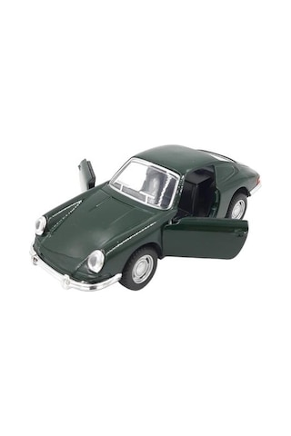 Nostaljik Metal Çek Bırak Araba Yeşil Kapılar Açılır 1/36 Ölçek Mod 2 Diğer