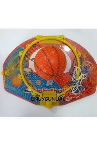 Fileli Basketbol Potası Seti Çocuklar İçin Basketbol Potası ve Basketbol Topu