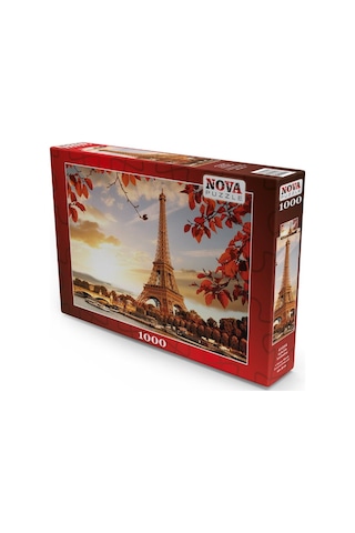 Nova Puzzle - 1000 Parça Eyfel'De Sonbahar- Tomas Marek