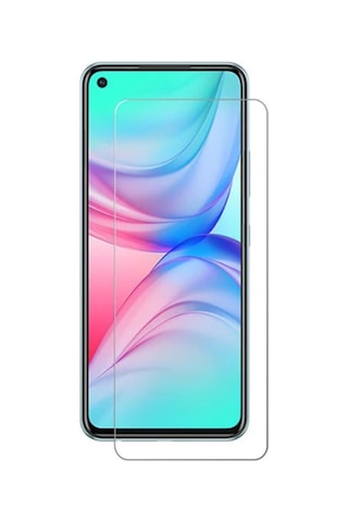 Infinix Hot 10 Nano Kırılmaz Cam Ekran Koruyucu Şeffaf