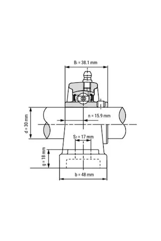 Ucp 206 Yataklı Rulman 30 MM 356624418