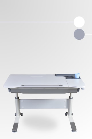 Sirius Basic Yükseklik Ve Eğim Ayarlı, Çekmeceli Bilgisayar Ve Oyuncu Masası, Çalışma Masası, Gri Gri