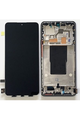 Wan-dey Xiaomi Mi 12t Uyumlu Lcd Ekran Full Çıtalı, Tamir Kiti li